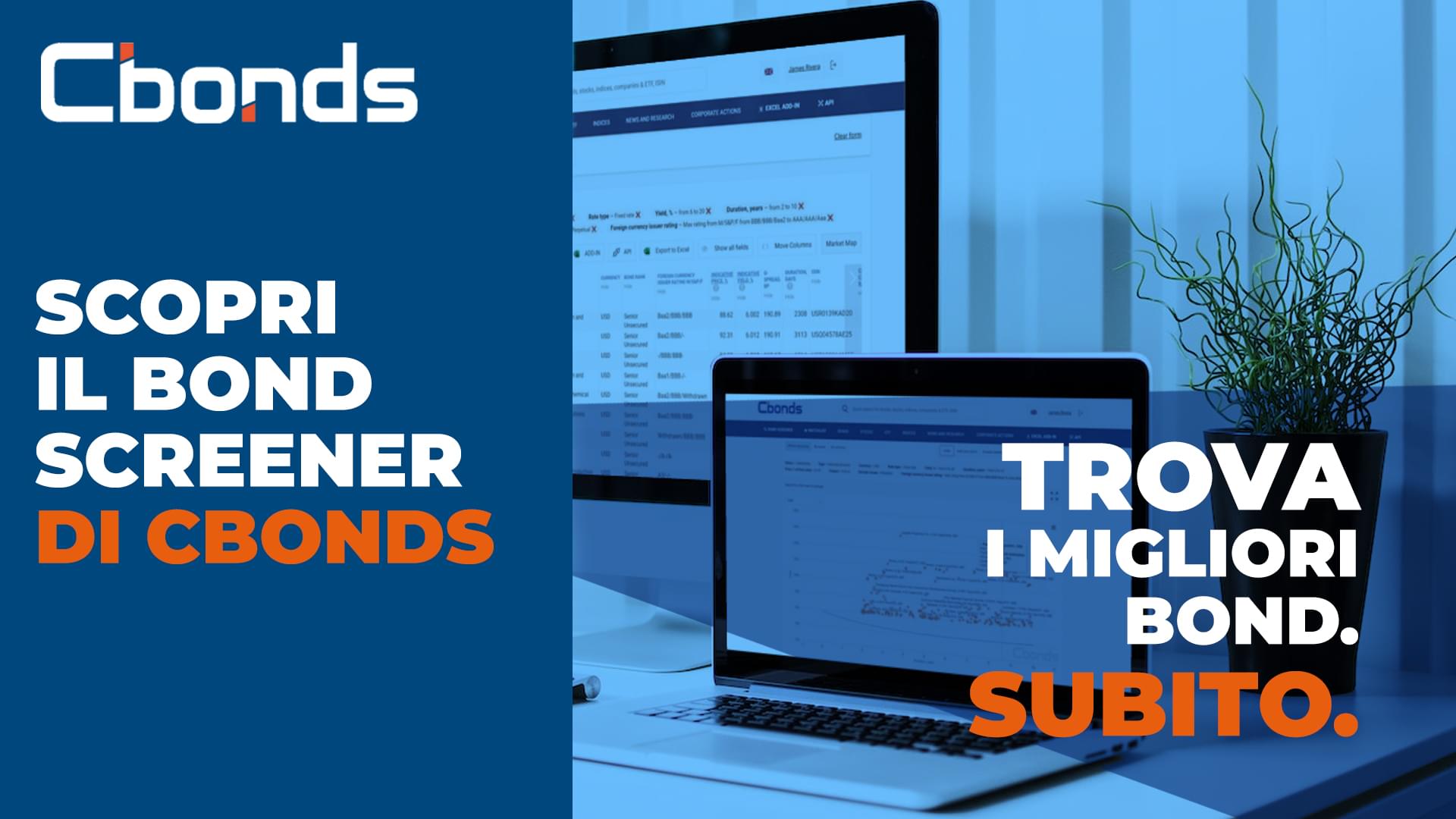 Master the cbonds screener. Find the best bonds in seconds